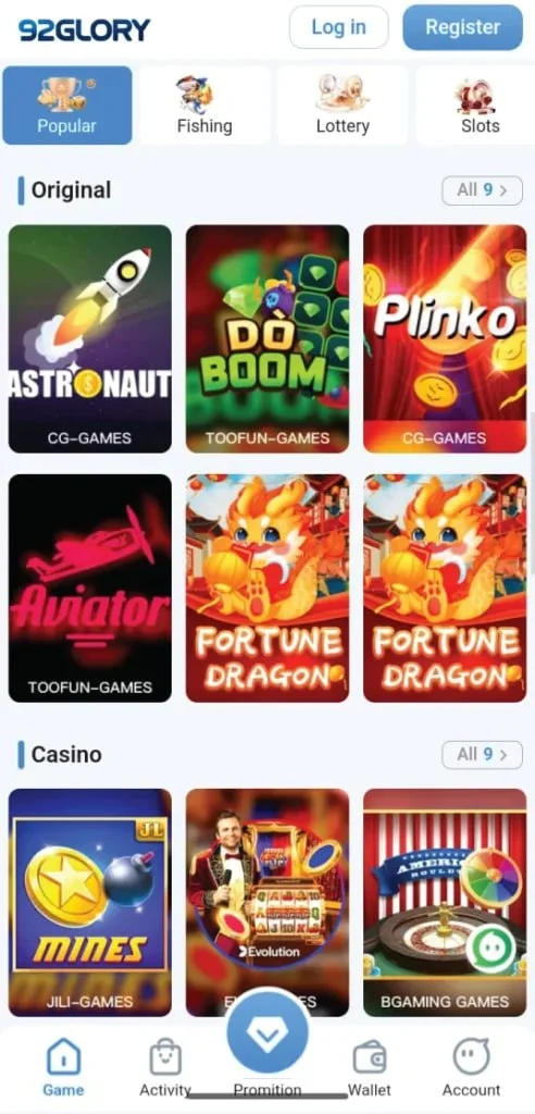 92glory referral bonus